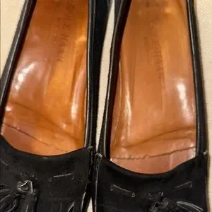 Cole Haan | Shoes | Cole Haan Black Suede Slipon Loafers  display picture 1
